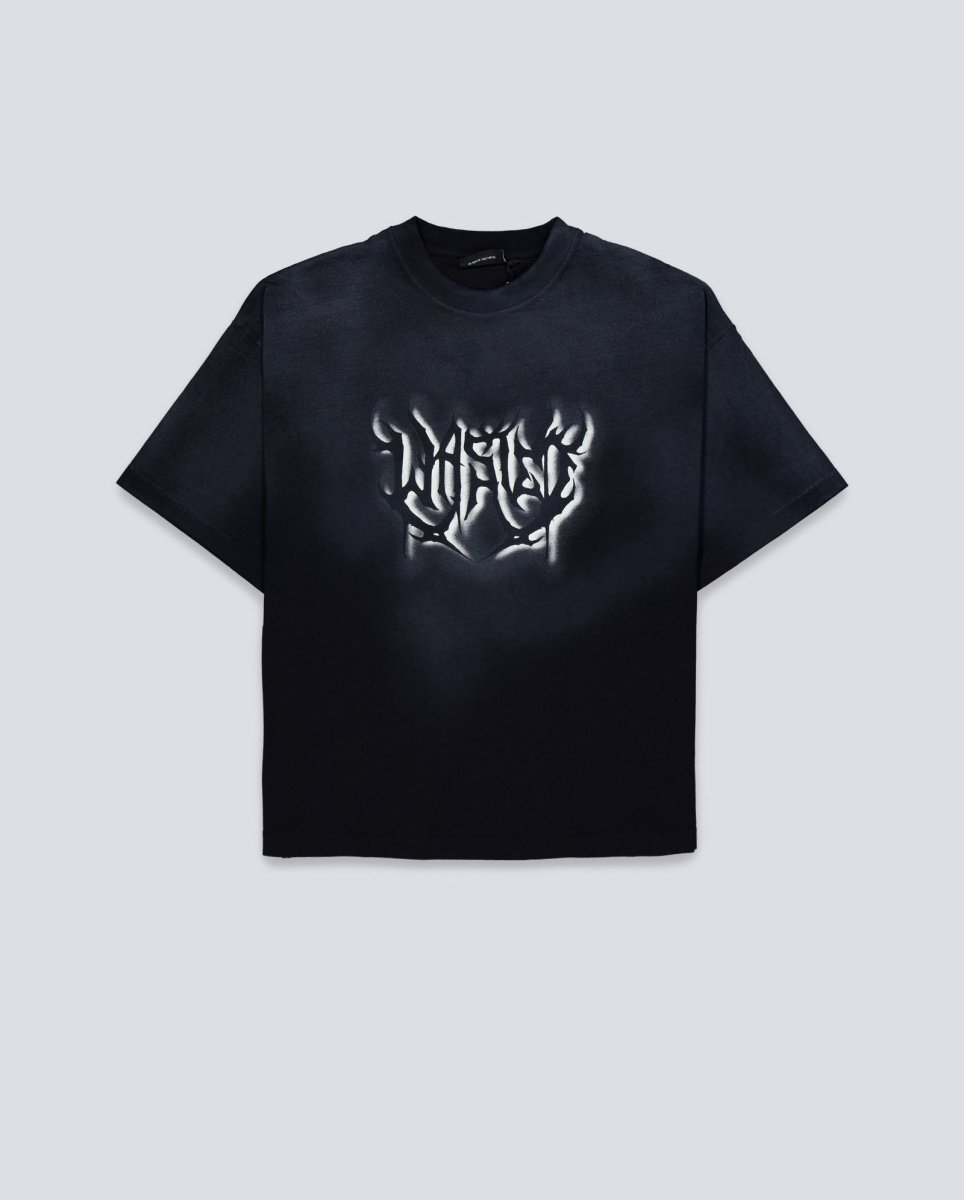 Camiseta Wasted Paris Sword Boxy Negro Unisex WSTDFW25-7