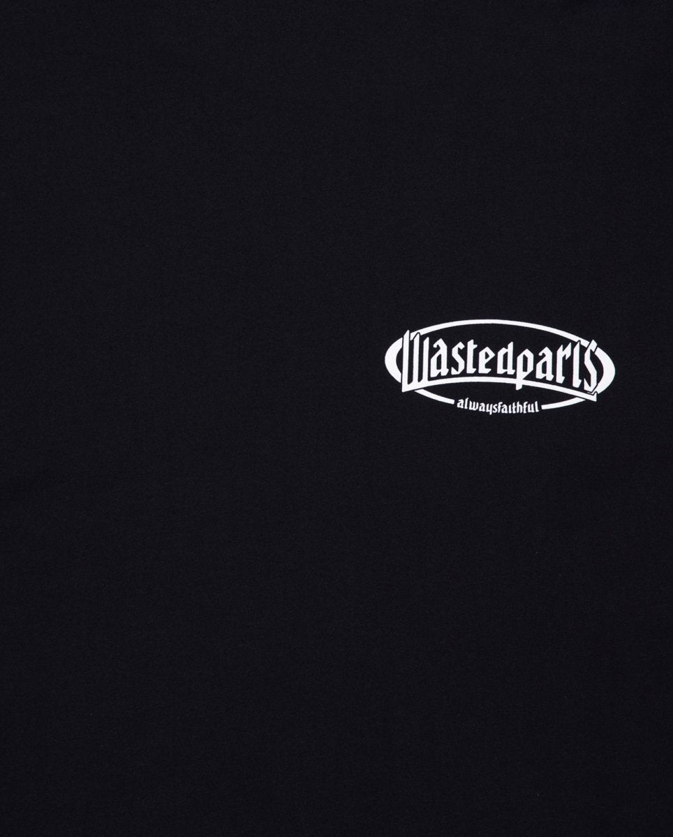Camiseta Wasted Paris Yard Boxy Negro Unisex WSTDSS25-39-BLK