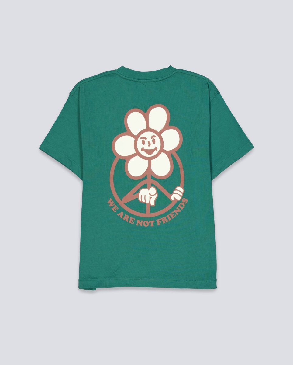 Camiseta We Are Not Friends Daisy Greenland Verde Unisex WANFFW25-10