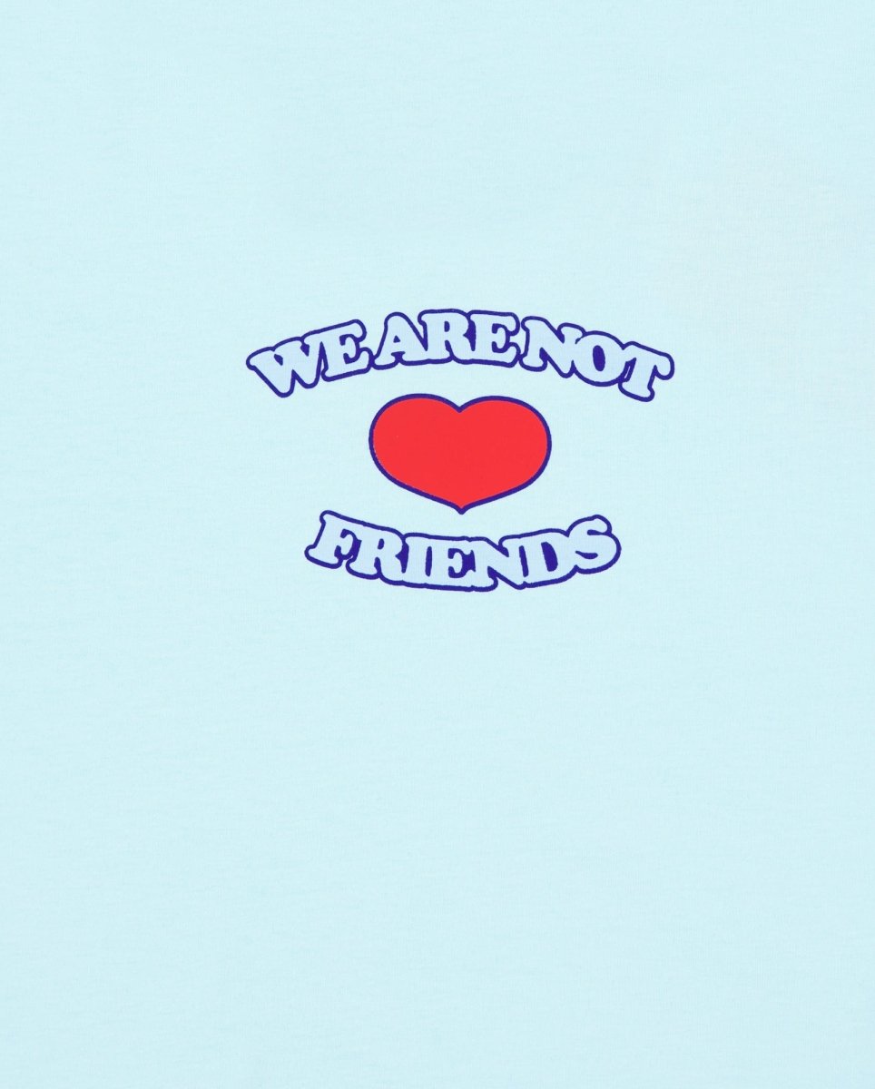 Camiseta We Are Not Friends Love Baby Crop Azul Mujer WANFSS25-38