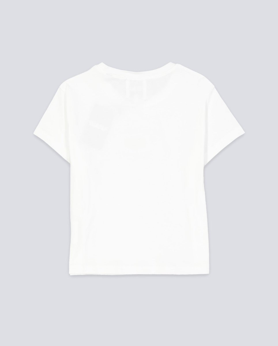 Camiseta We Are Not Friends Love White Crop Blanco Mujer WANFSS25-39