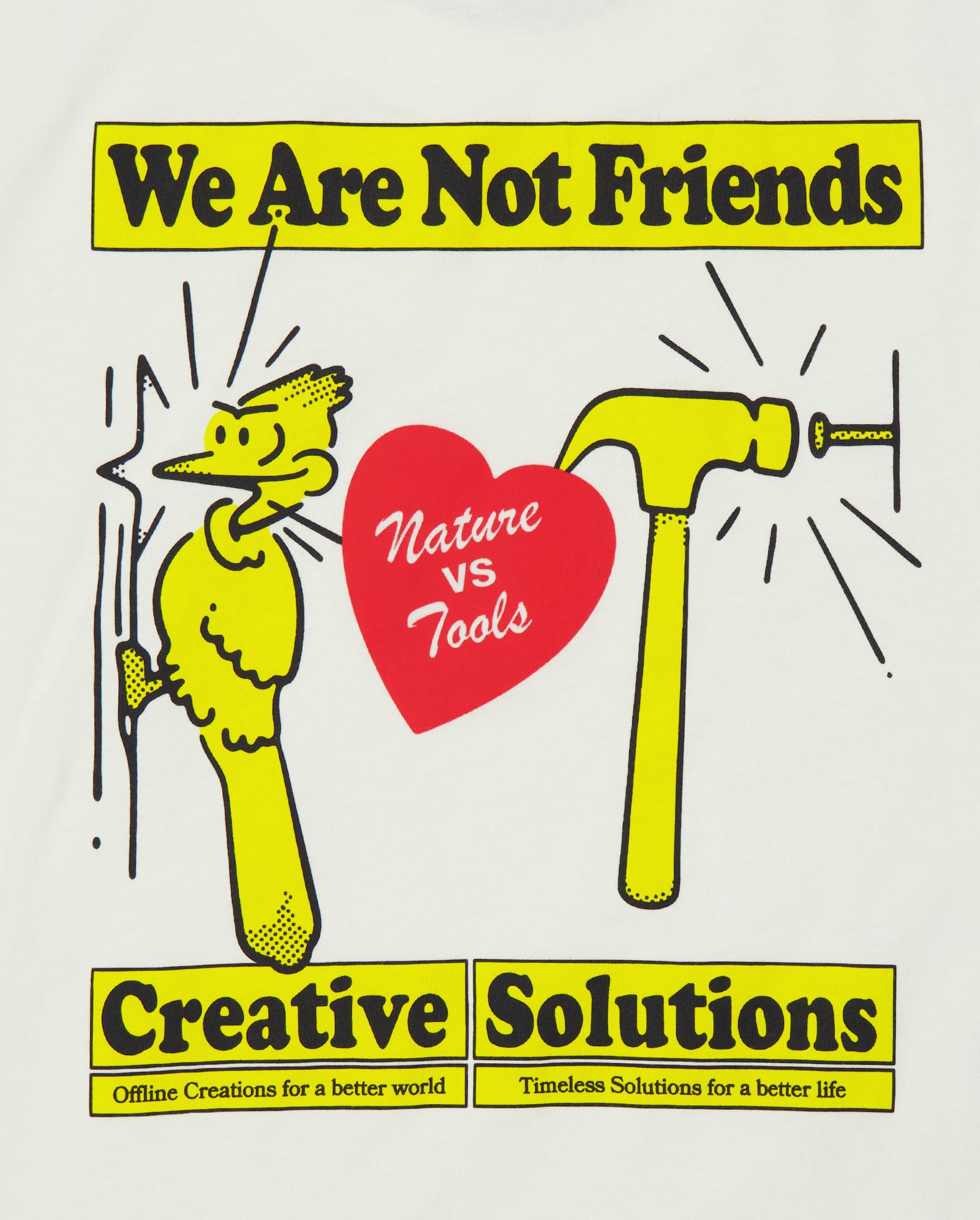 Camiseta We Are Not Friends Nature Tools Hombre WANFSS26-22