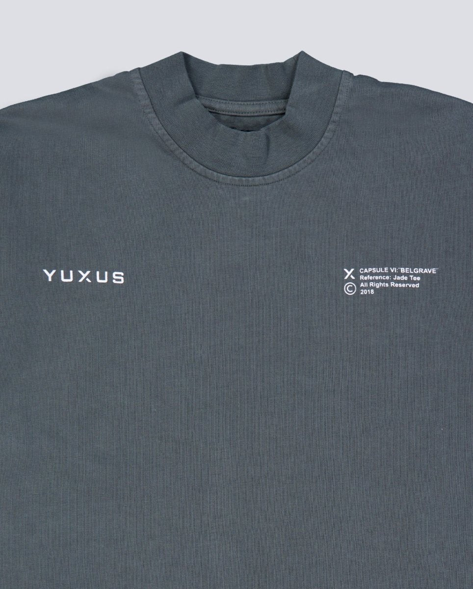 Camiseta Yuxus Belgrave Gris Unisex BELGRAVE-TEE-JADE