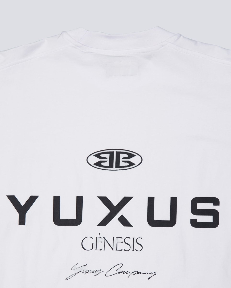 Camiseta Yuxus Bone Genesis Blanco Unisex 01-26-GENESIS-T