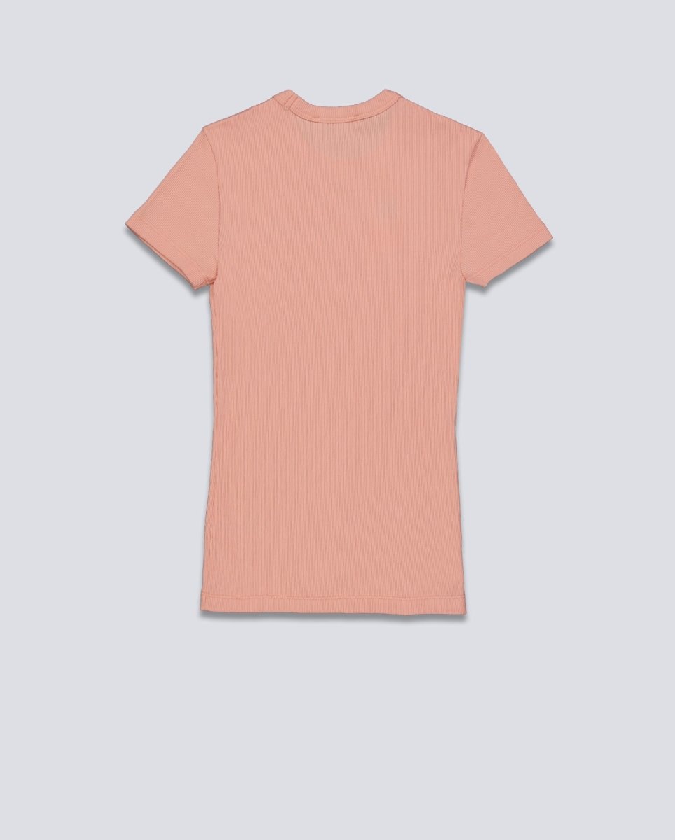 CamisetaLacoste Basic Short Sleeve T-Shirt Rosa Mujer TF5538-UI2