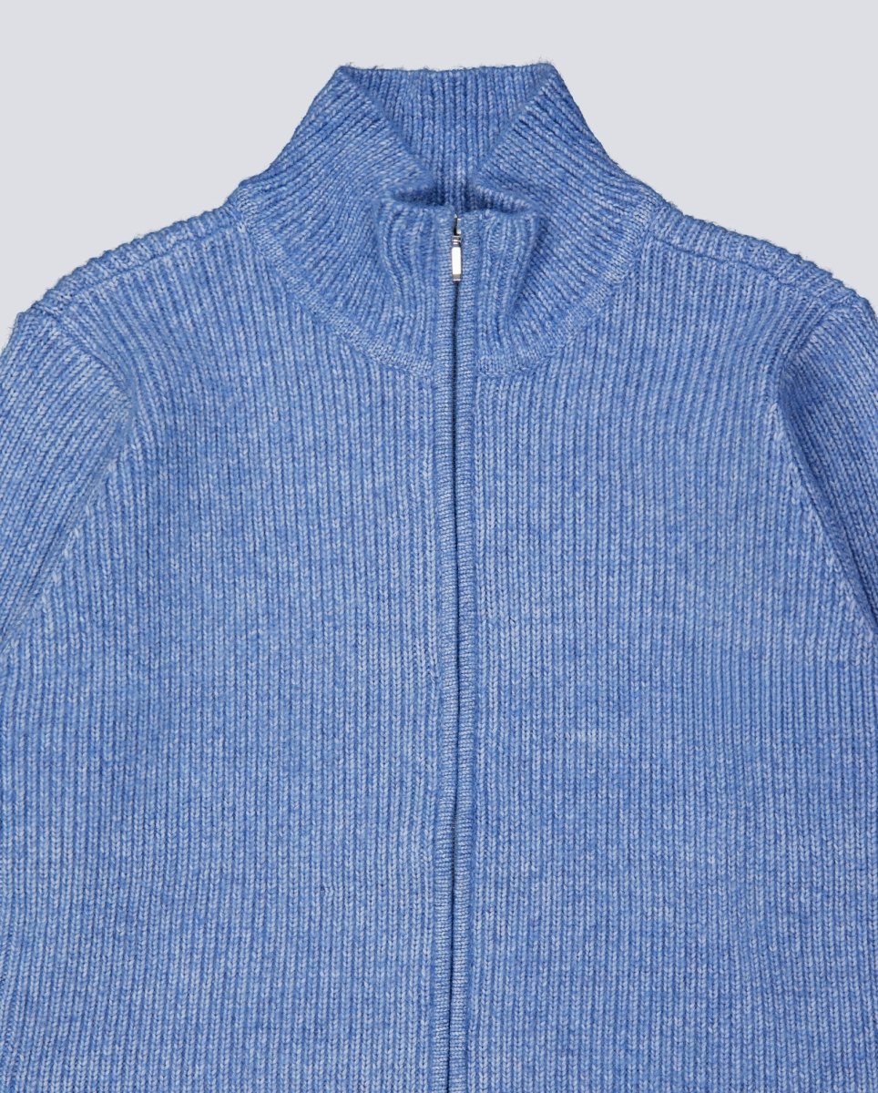 Cárdigan Obey Ciel 2Way Zip Azul Mujer 251010082