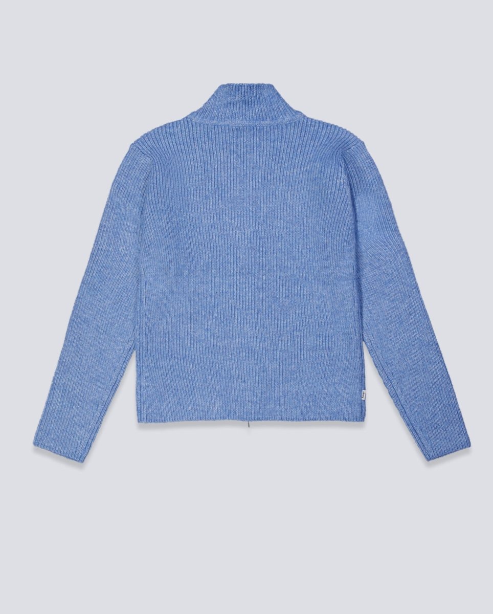 Cárdigan Obey Ciel 2Way Zip Azul Mujer 251010082