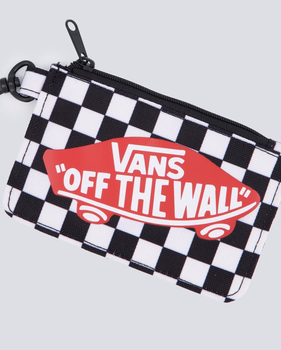 Cartera Vans Off The Wall Checkerboard Negro Y Blanco Unisex VN000Q9WY281
