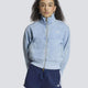 Chaqueta Adidas Firebird Denim Azul Claro Mujer