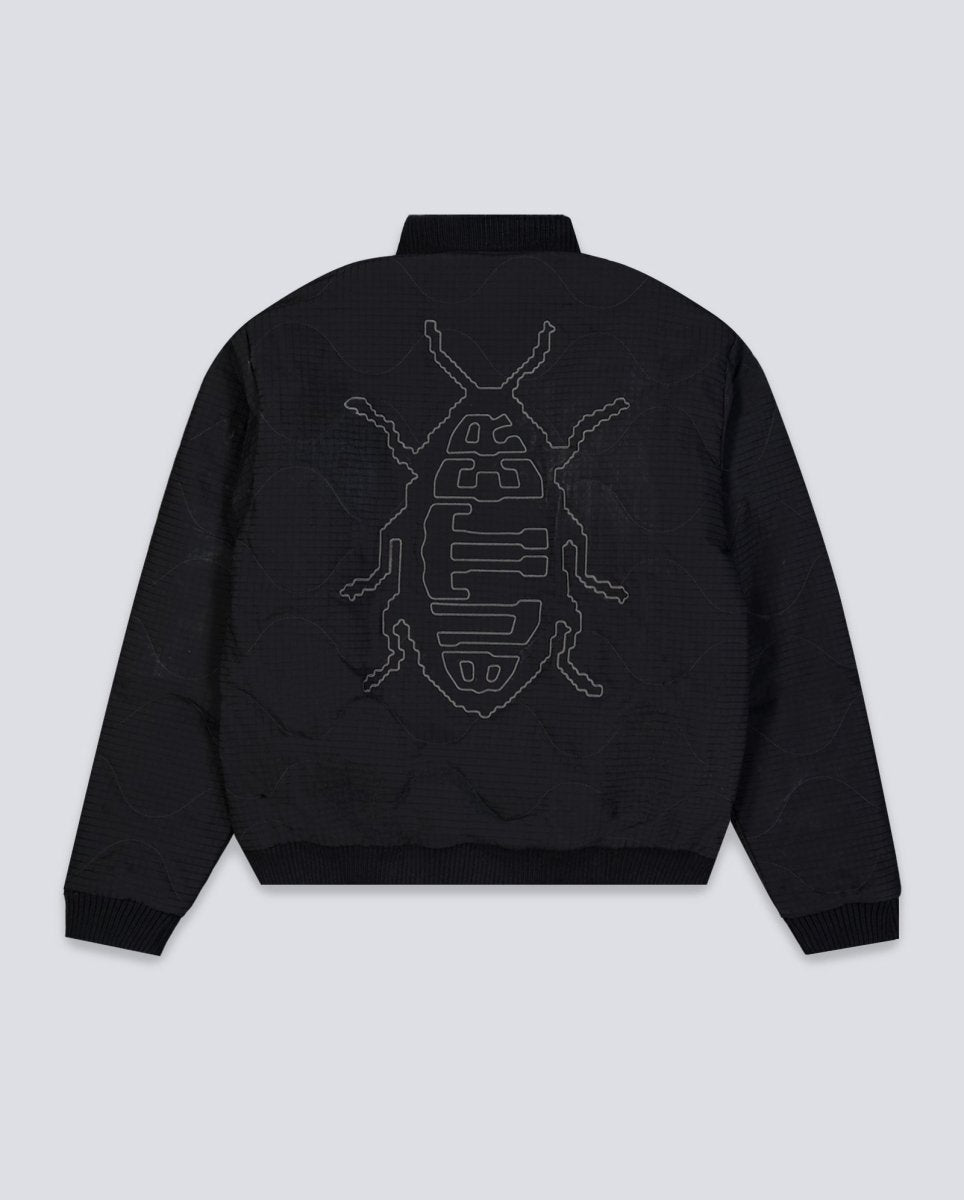 Chaqueta Butter Goods Roach Bomber Negro Hombre BGQ3254402