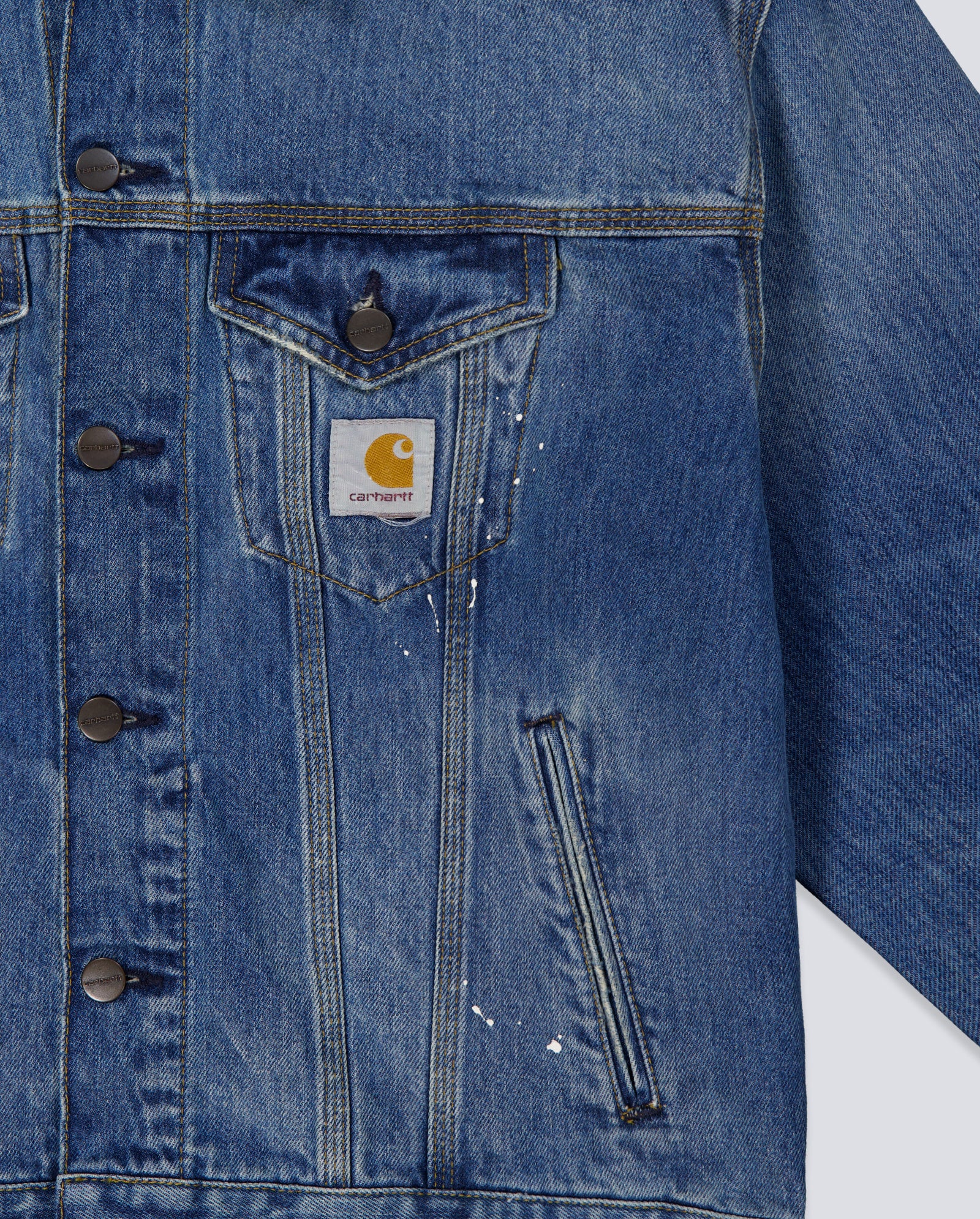 Chaqueta Carhartt Wip Helston Jacket Azul Unisex I033352-01EJ