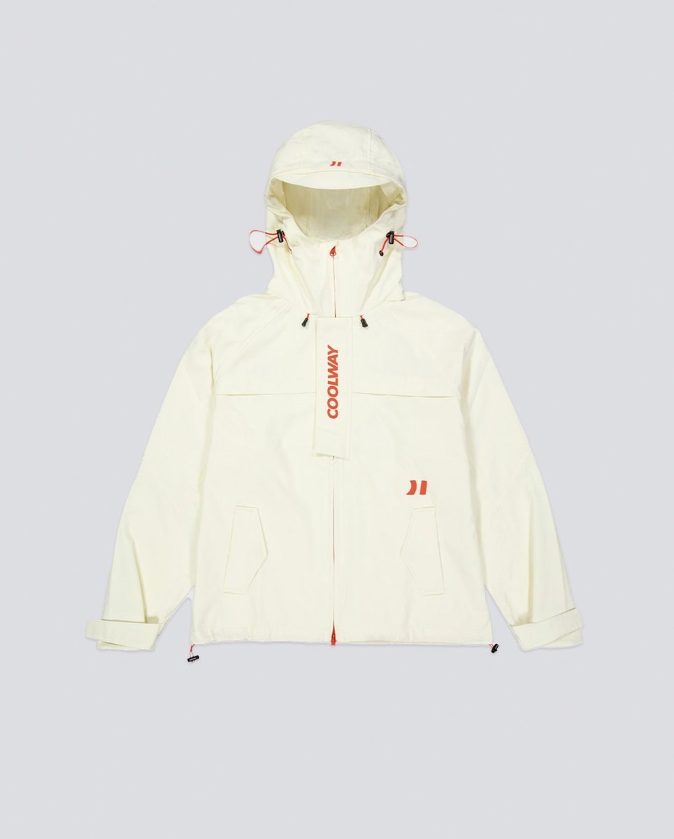 Chaqueta Coolway Storm Ice Windbreaker Blanco Unisex 9018778