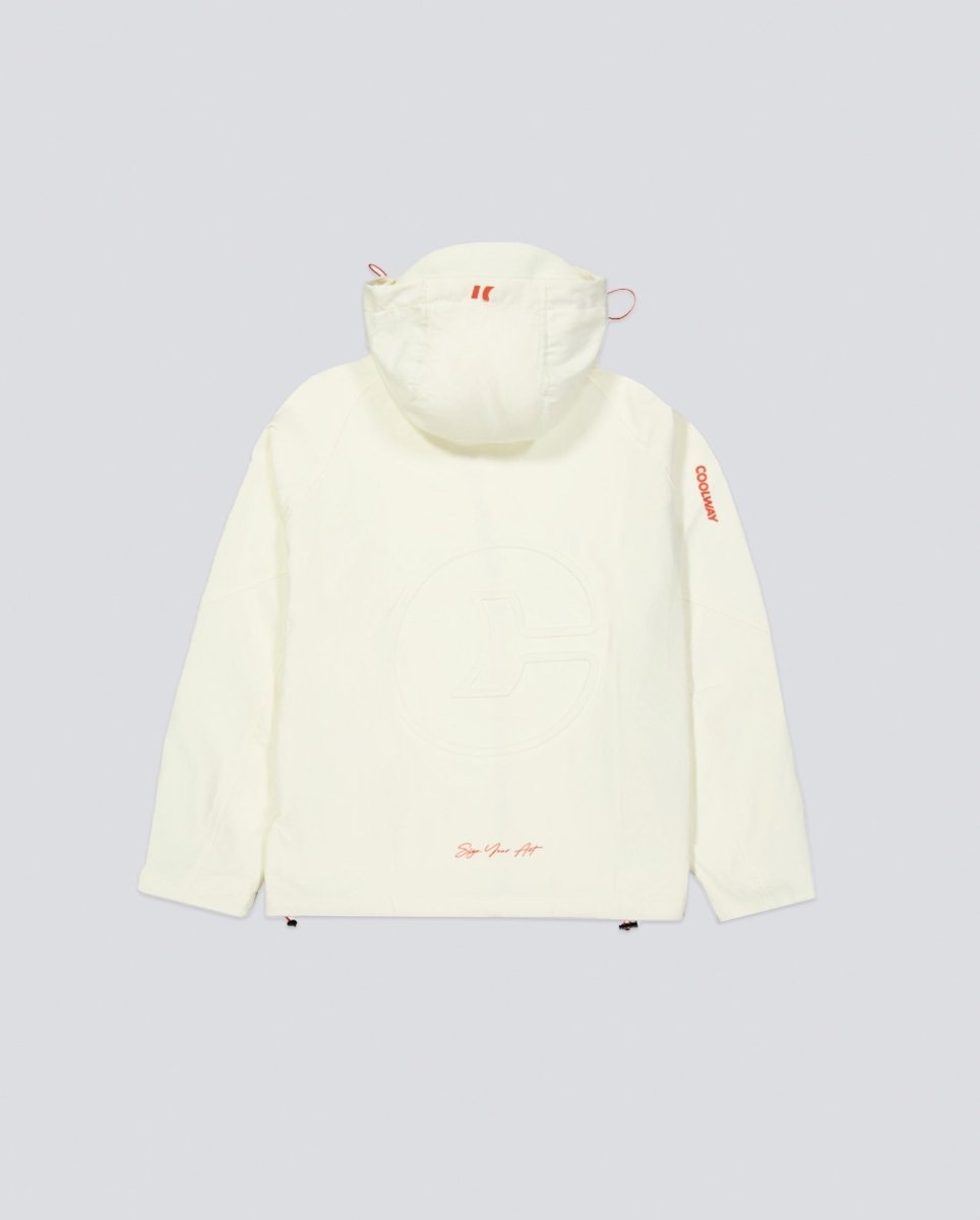 Chaqueta Coolway Storm Ice Windbreaker Blanco Unisex 9018778