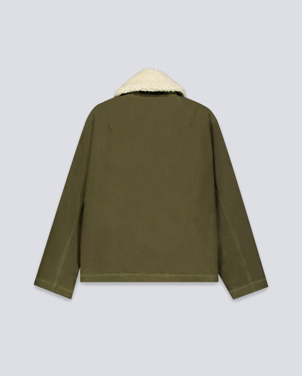 Chaqueta Dickies Sangrey Waxed Verde Militar Hombre DK0A87ODMGR1