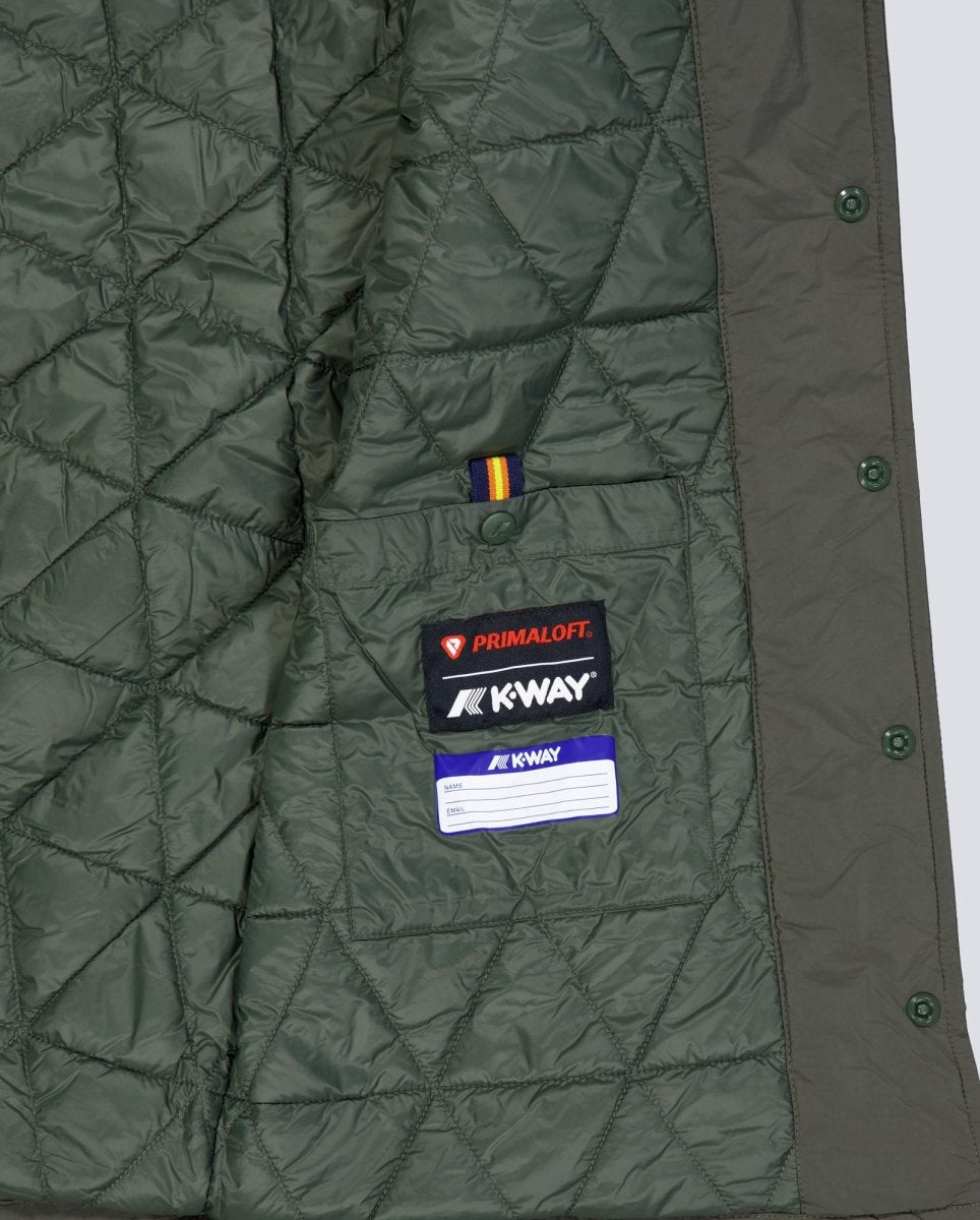 Chaqueta K-Way Umbert Warm Verde Hombre K2136JW-WMR
