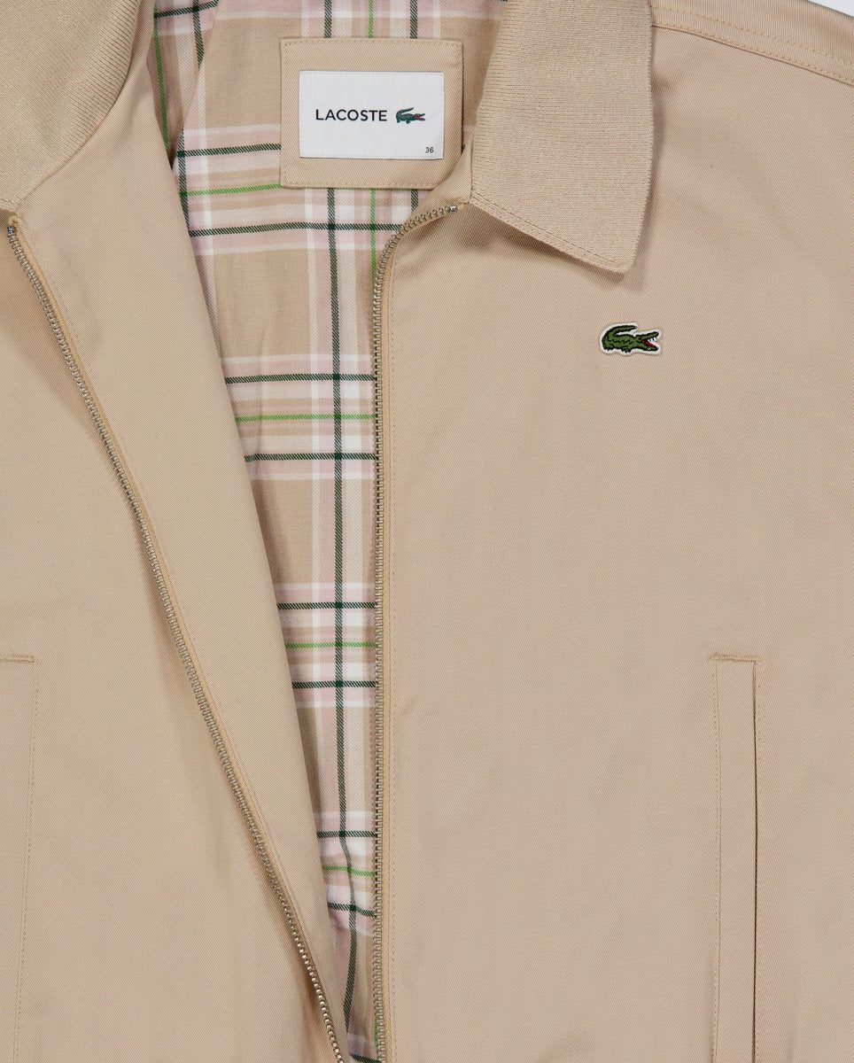 Chaqueta Lacoste Blouson Beige Mujer BF5305-X6F