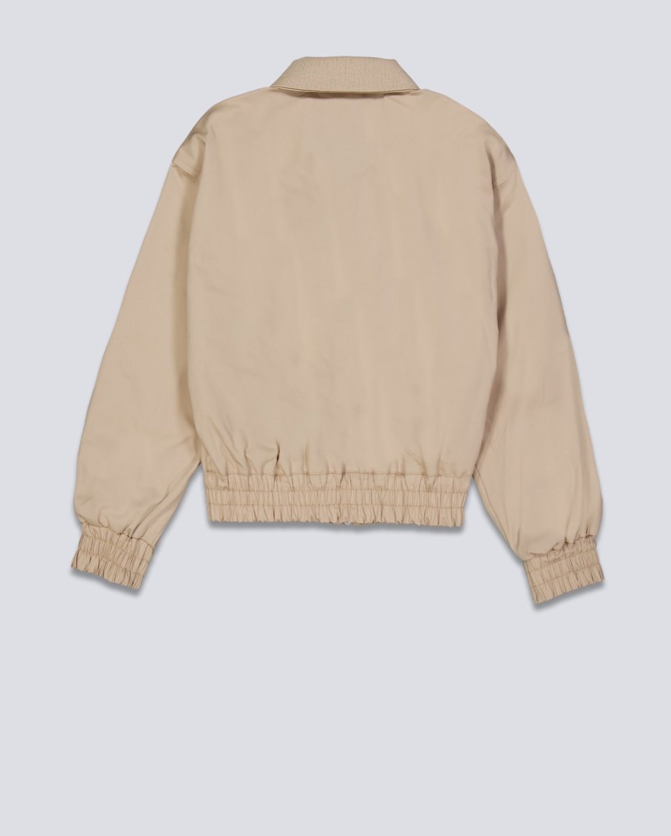 Chaqueta Lacoste Blouson Beige Mujer BF5305-X6F