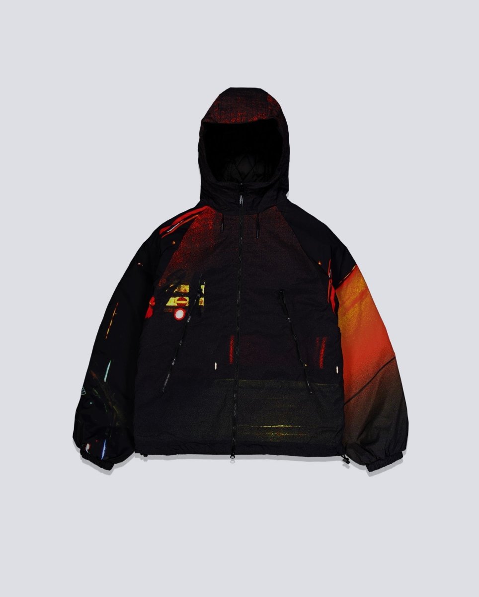 Chaqueta Monsieur Bonheur X Wasted Paris Windbreaker Negra Unisex