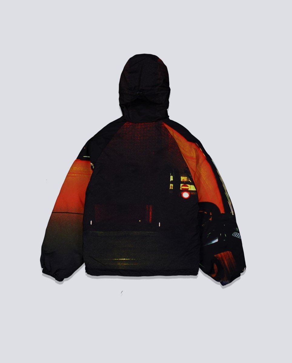 Chaqueta Monsieur Bonheur X Wasted Paris Windbreaker Negra Unisex