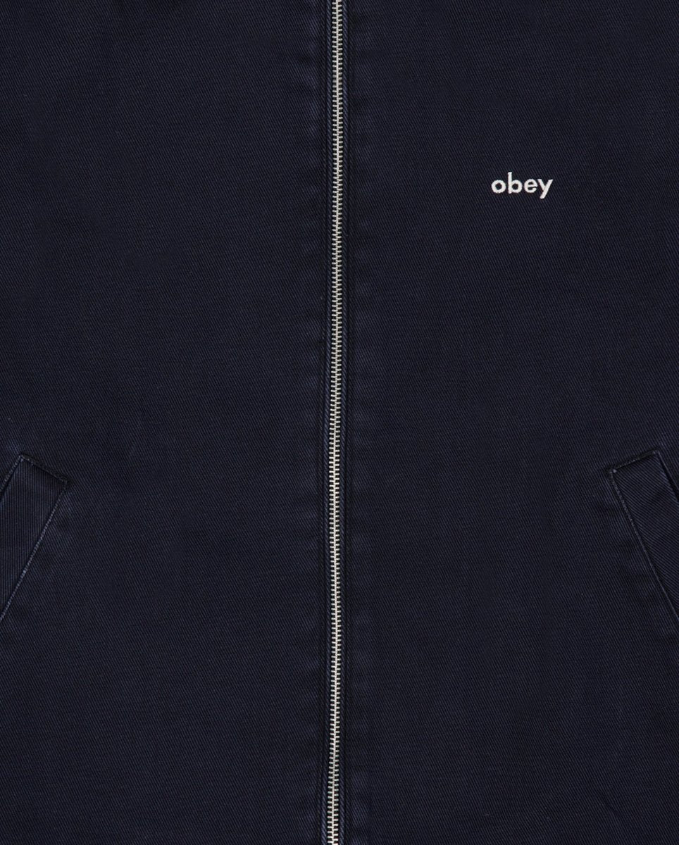 Chaqueta Obey Astrid Stripe Negro Mujer 221800439-DIB