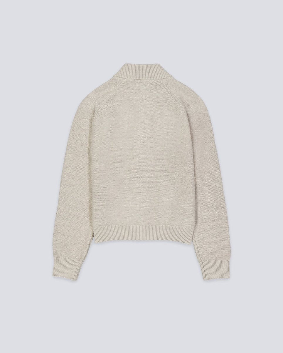 Chaqueta Obey Lizzie Zip Beige Mujer 251010075-OAT