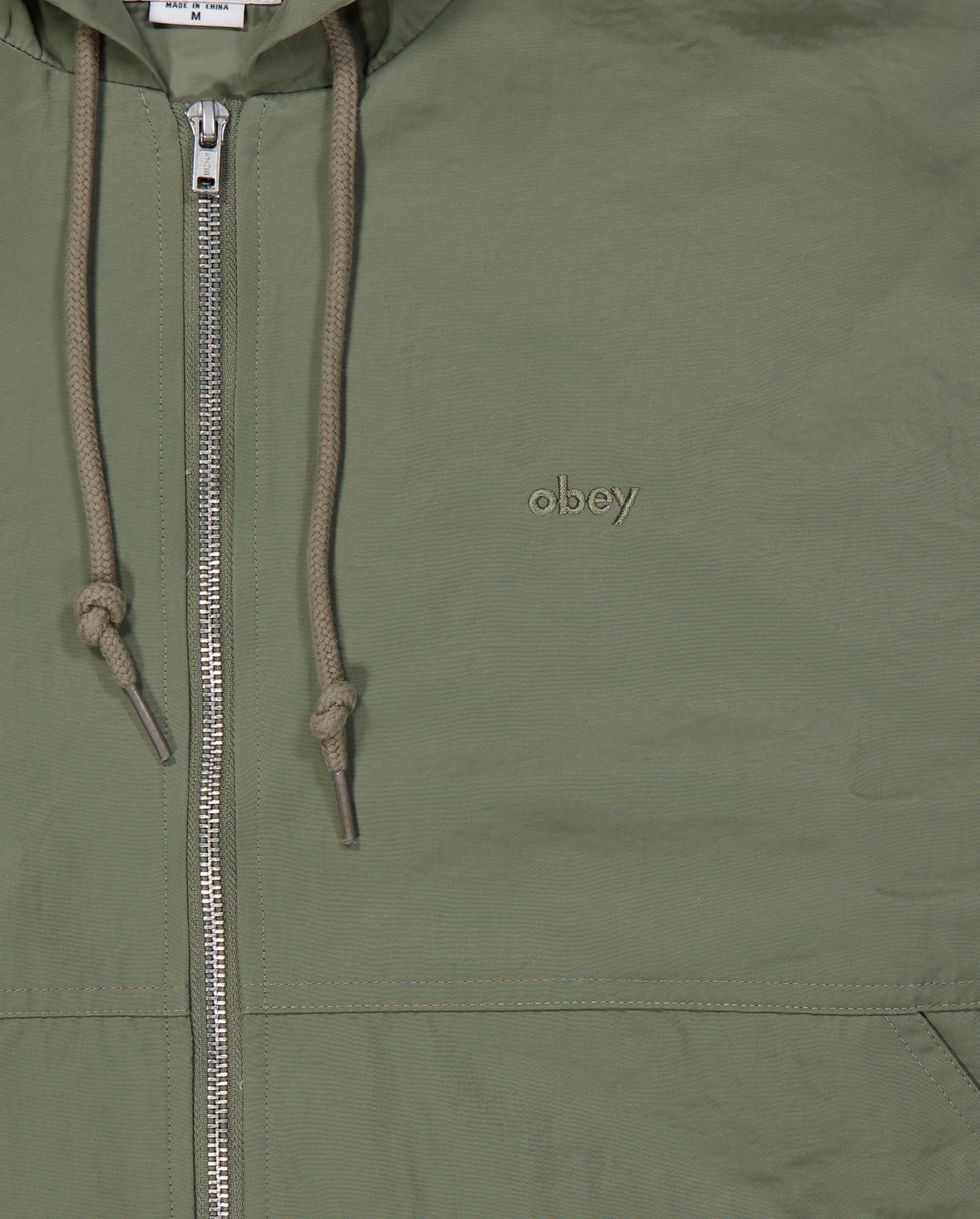 Chaqueta Obey Lula Boxi Verde Mujer 221800443-SAG