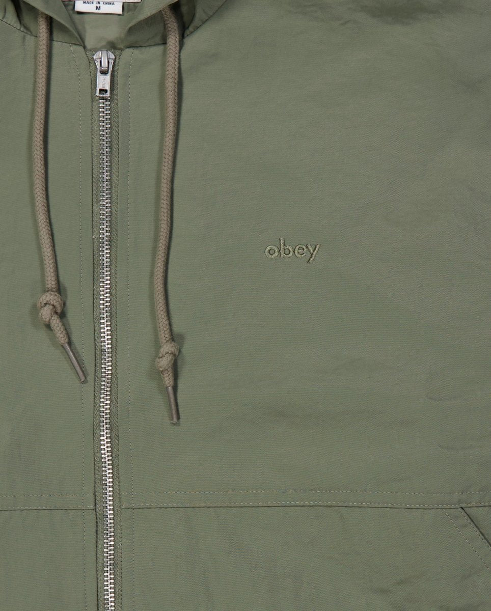 Chaqueta Obey Lula Boxi Verde Mujer 221800443-SAG