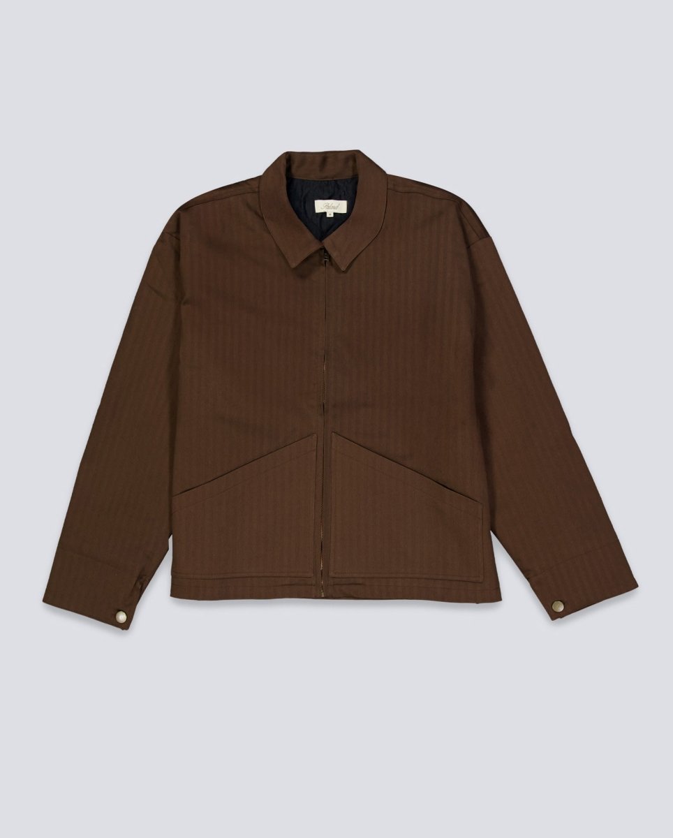 Chaqueta Palard Victoria Herringbone Marrón Unisex