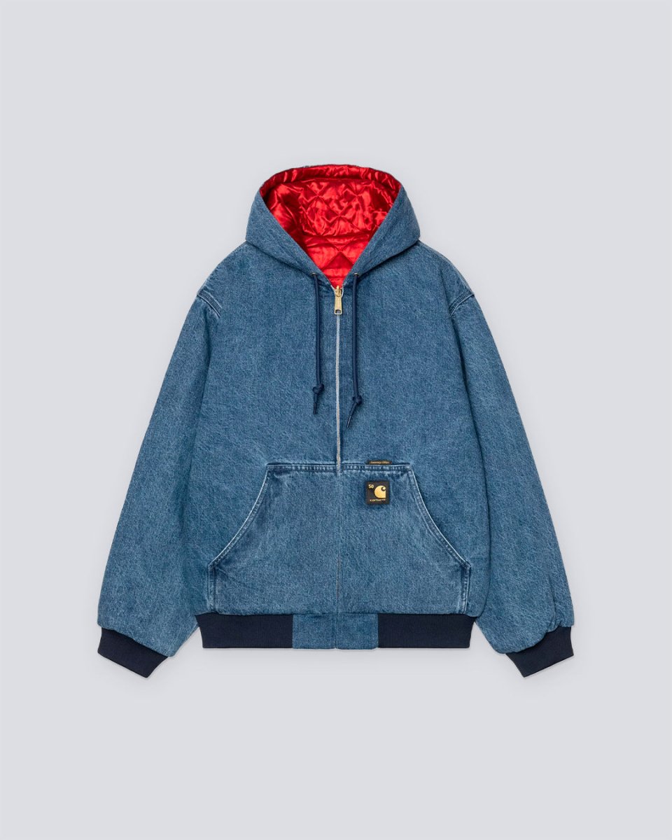 Chaqueta Reversible Carhartt WIP Active OG 50th Anniversary Negra Hombre I036412-3GJ02