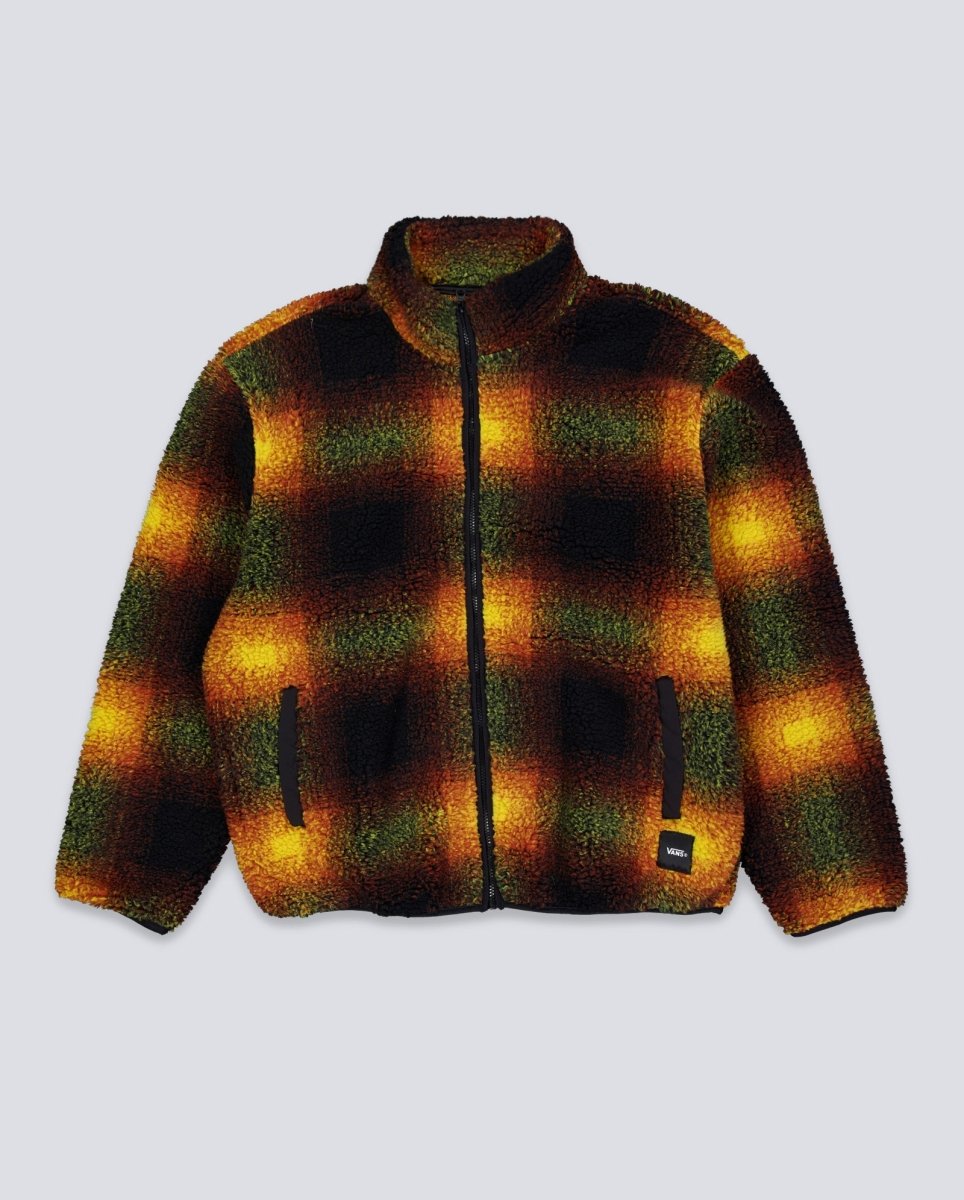 Chaqueta Vans Heights Sherpa Naranja Y Marrón Unisex VN000PTBF0W1