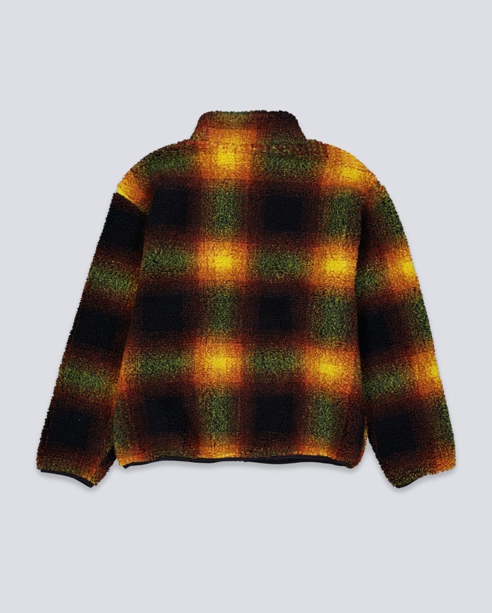 Chaqueta Vans Heights Sherpa Naranja Y Marrón Unisex VN000PTBF0W1