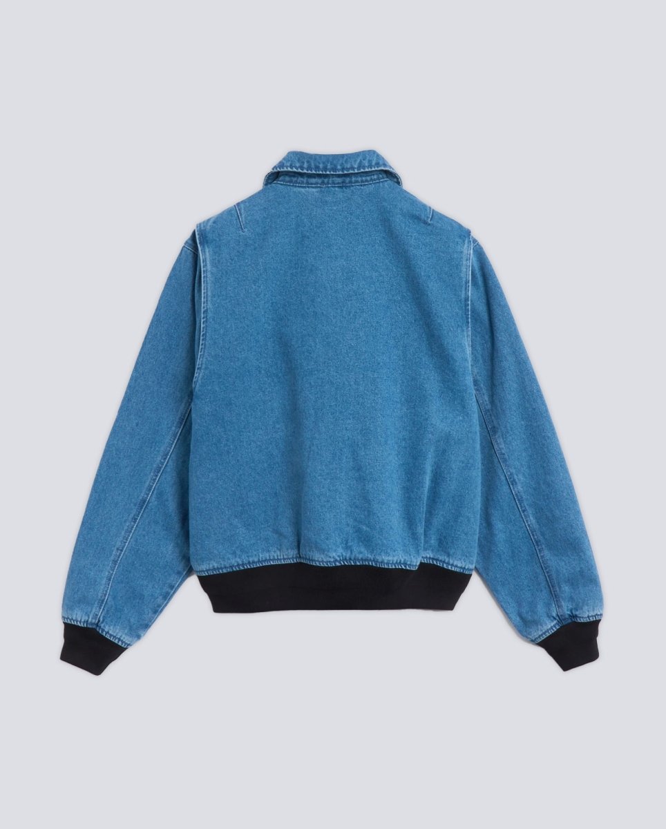 Chaqueta Vaquera Obey Denim Cwu Azul Hombre 121800587-LIN