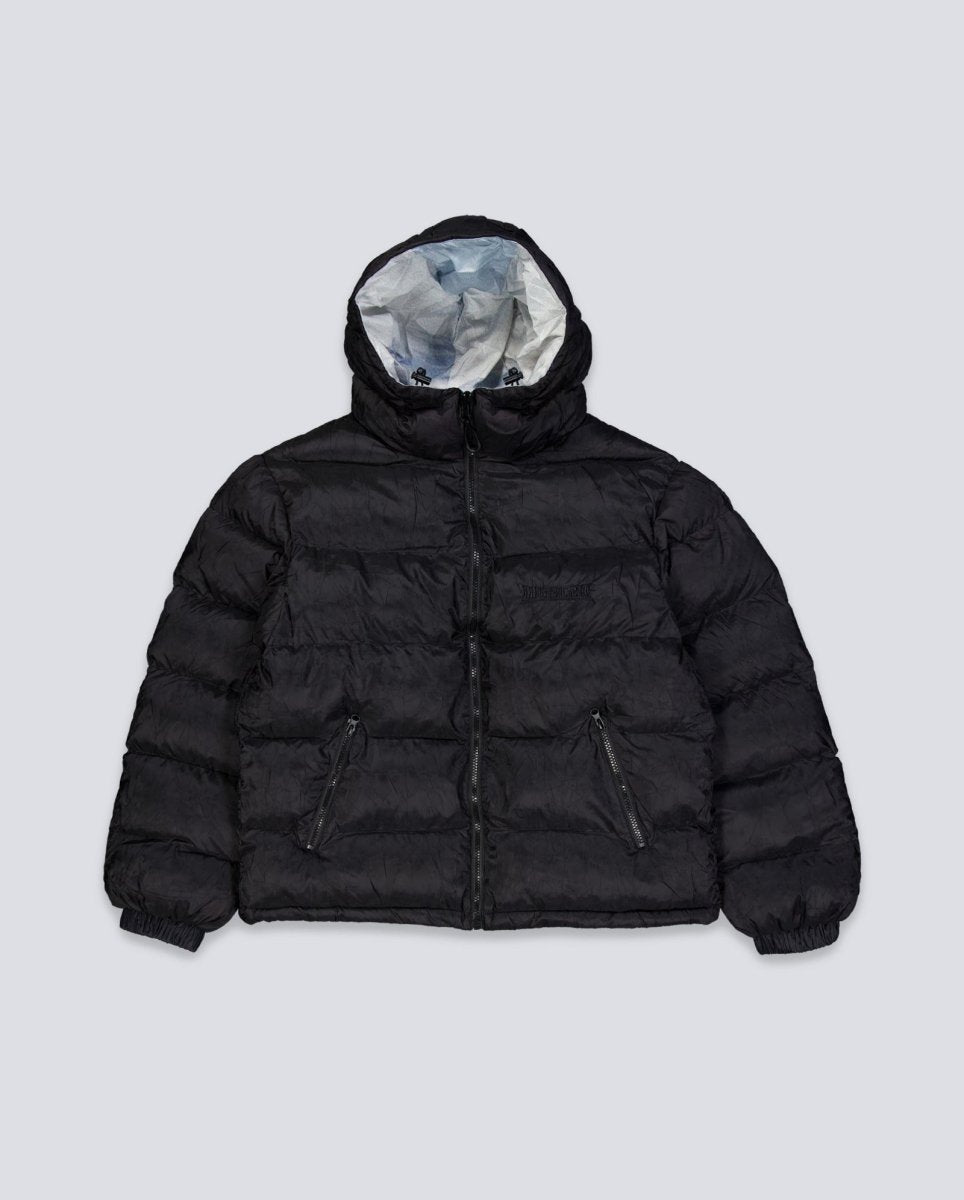 Chaqueta de Plumas Wasted Paris Elevation Negra Reversible Unisex