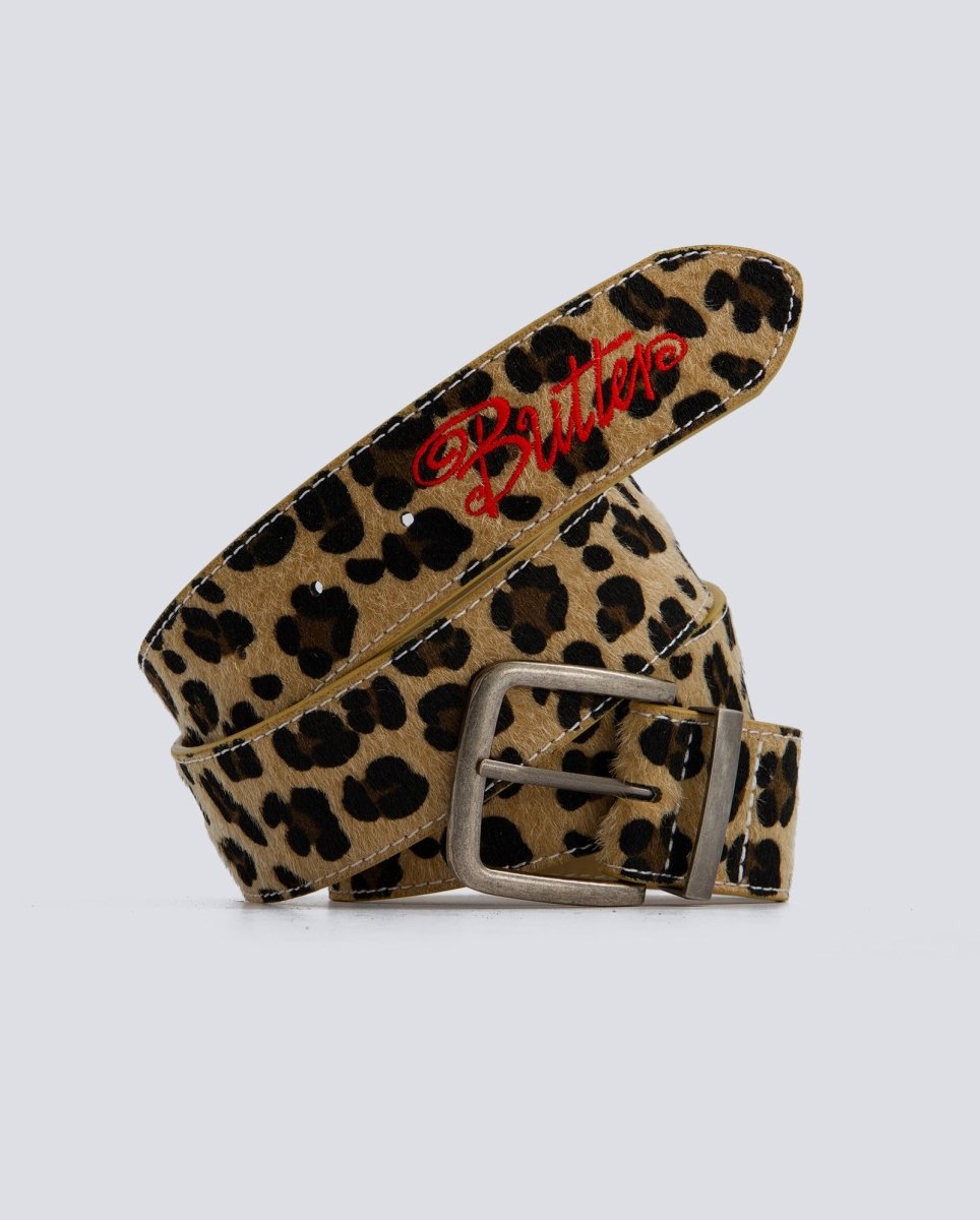 Cinturón Butter Goods Animal Hide Leopardo Unisex BGQ1261070