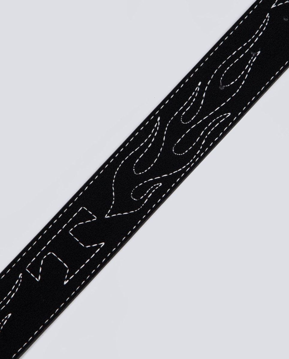 Cinturón Butter Goods Flame Stich Negro Unisex BGQ1261060