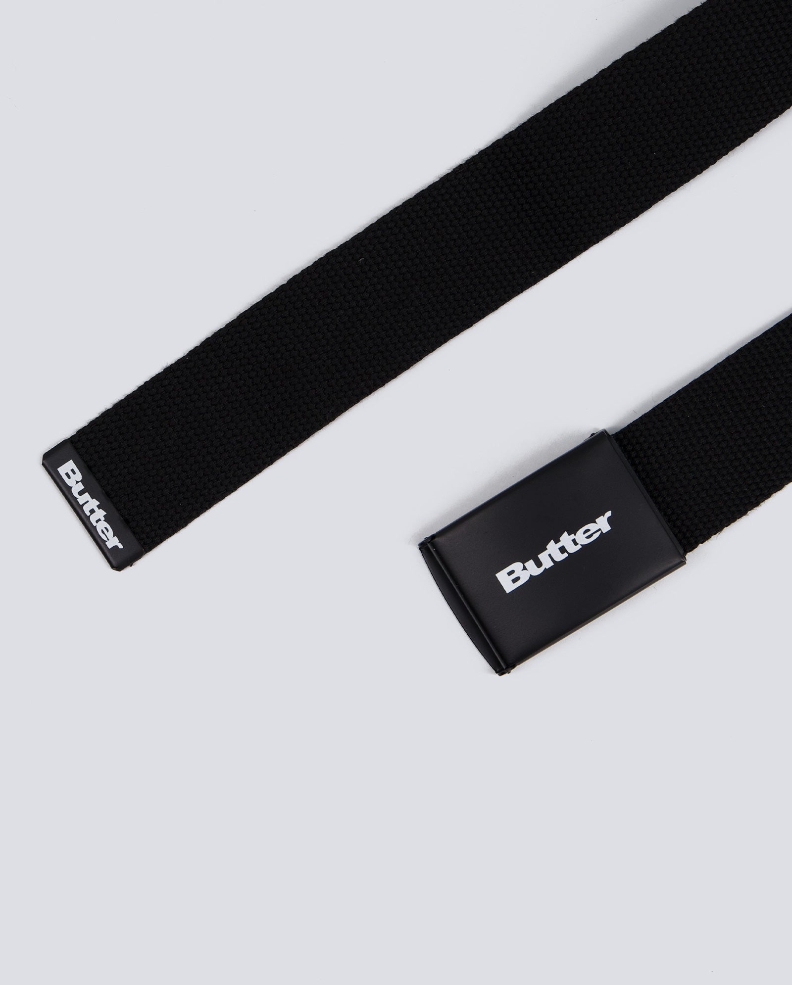 Cinturón Butter Goods Logo Woven Negro Unisex BGQ1261030BLACK