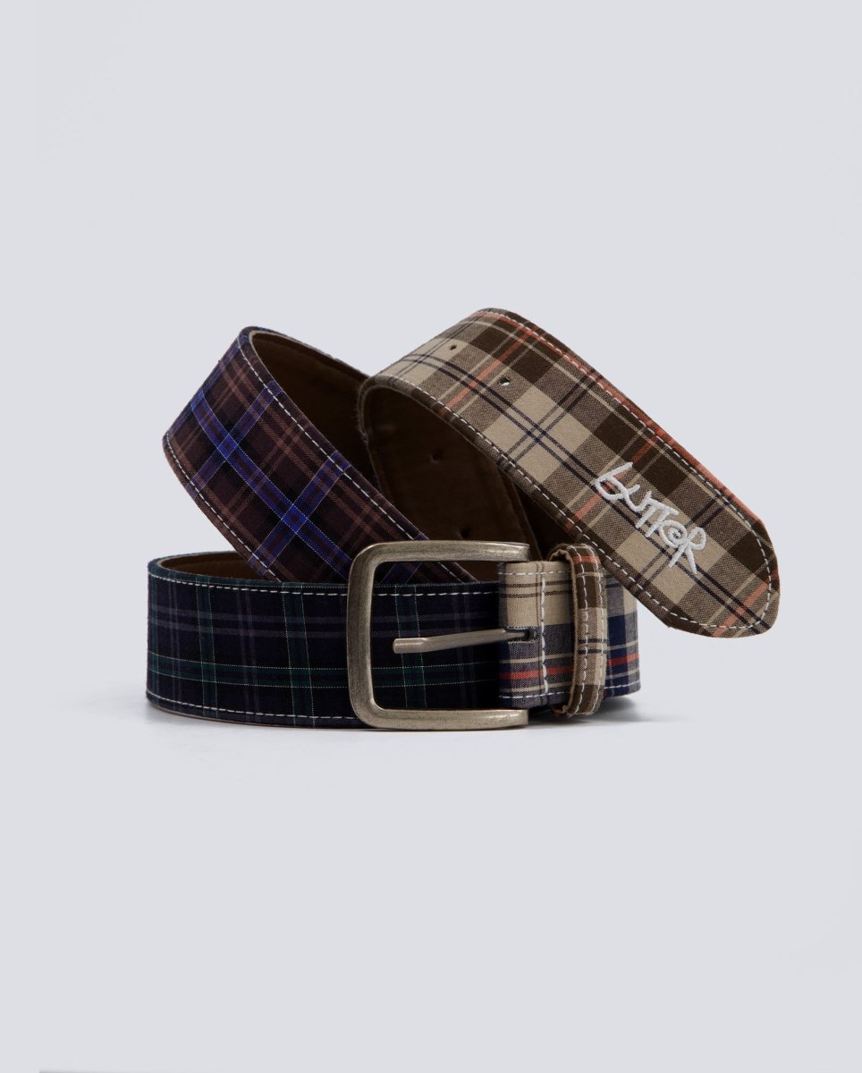Cinturón Butter Goods Plaid Multicolor BGQ1261050