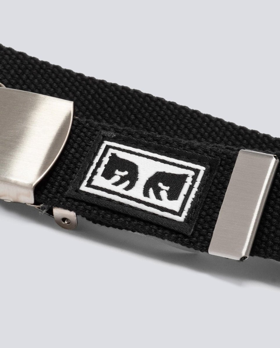 Cinturón Obey Big Boy Web Belt Negro Unisex 100050026-BLK