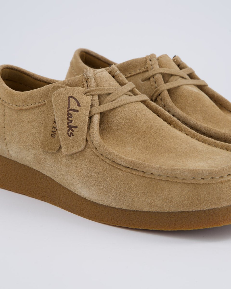 Clarks Wallabee Evo Marróm Hombre 26172821 zapatos