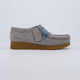 Clarks Wallabee Evo Suede Gris Oscuro Mujer