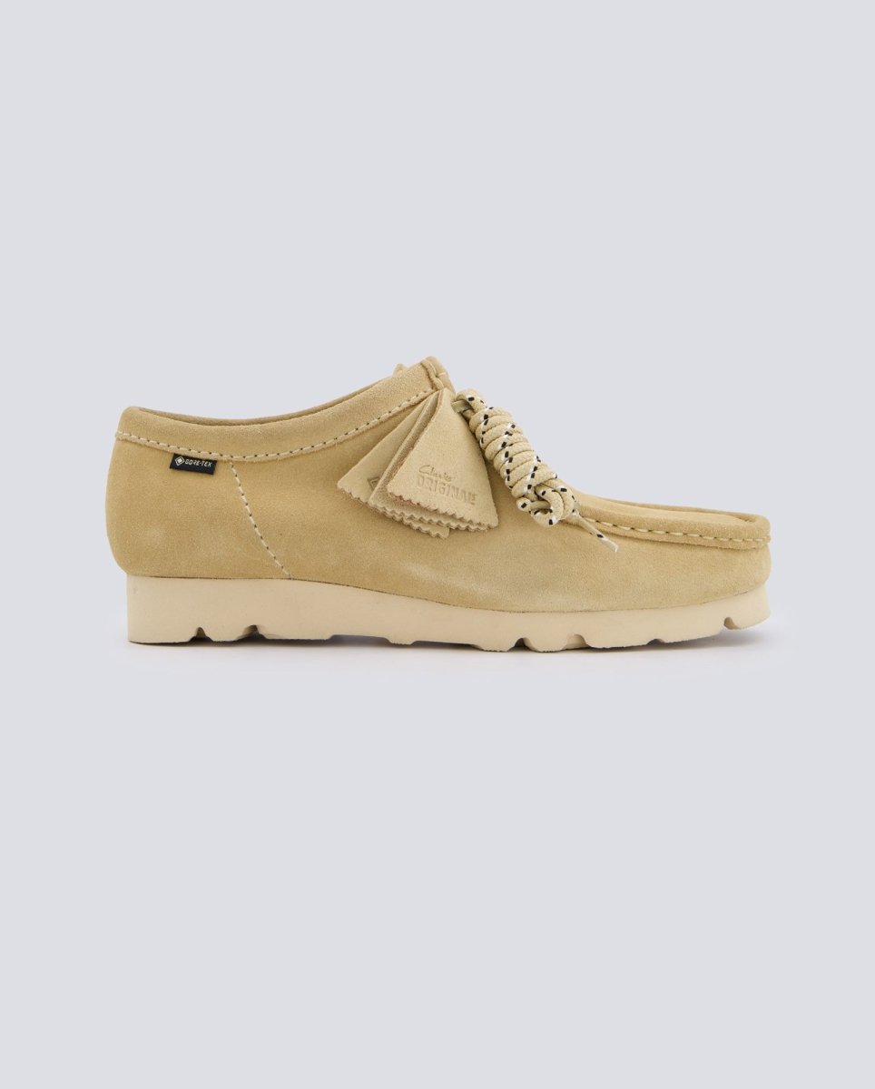 Clarks Wallabee Gore-Tex Vibram Beige Hombre 26179252 | LEGIT ®