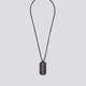 Colgante Wasted Paris U Sharp Necklace Gris Unisex