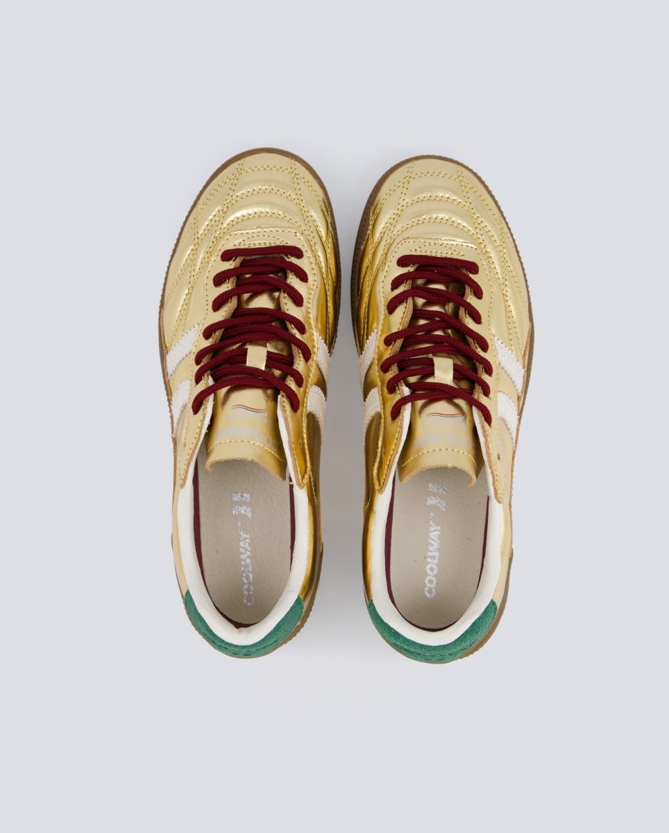 Coolway Becks Blazing Gold Dorado Mujer zapatillas