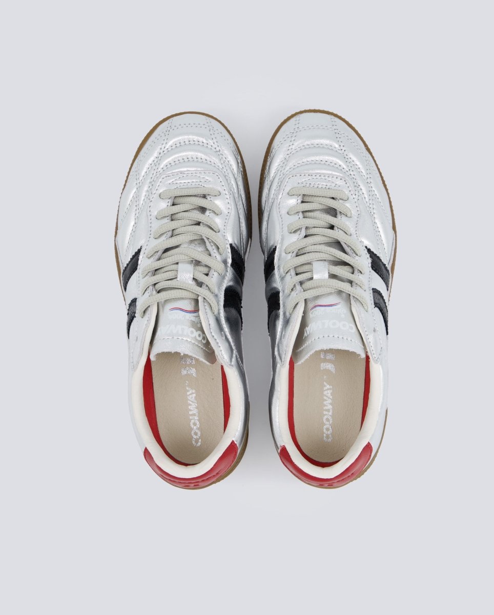 Coolway Becks Silver Flash Plateado Mujer zapatillas