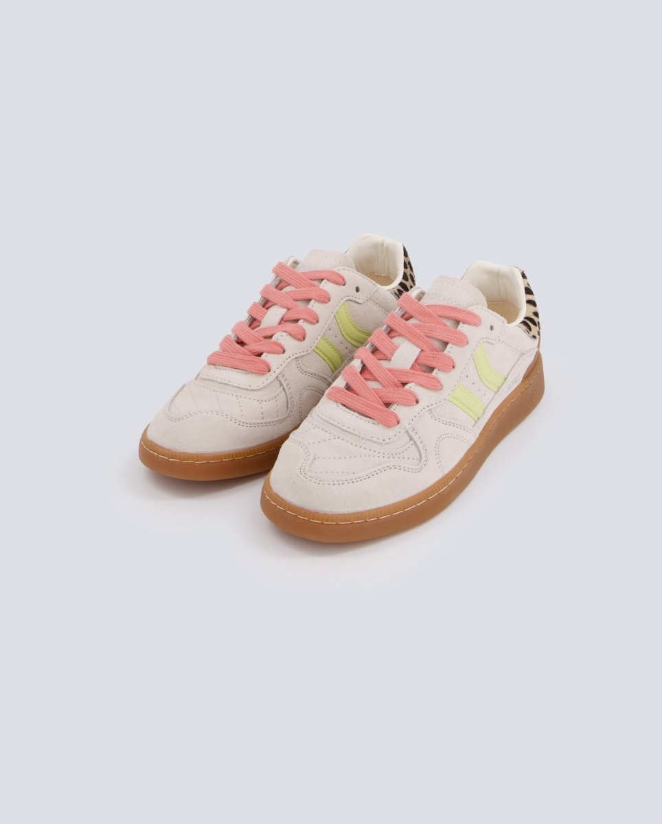 Coolway Goal Light Leopardo Rosa Mujer zapatillas