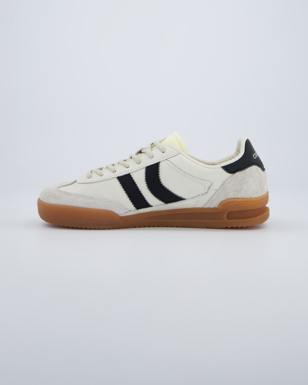 Coolway Grass Black Leather Hombre Zapatillas