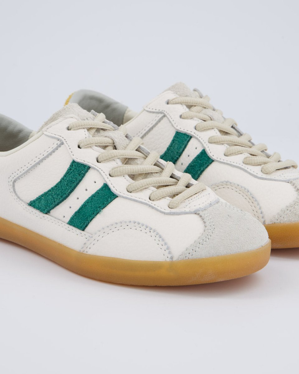 Coolway Kizuna White Leather Mujer Zapatillas