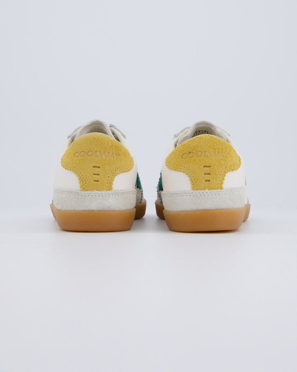 Coolway Kizuna White Leather Mujer Zapatillas