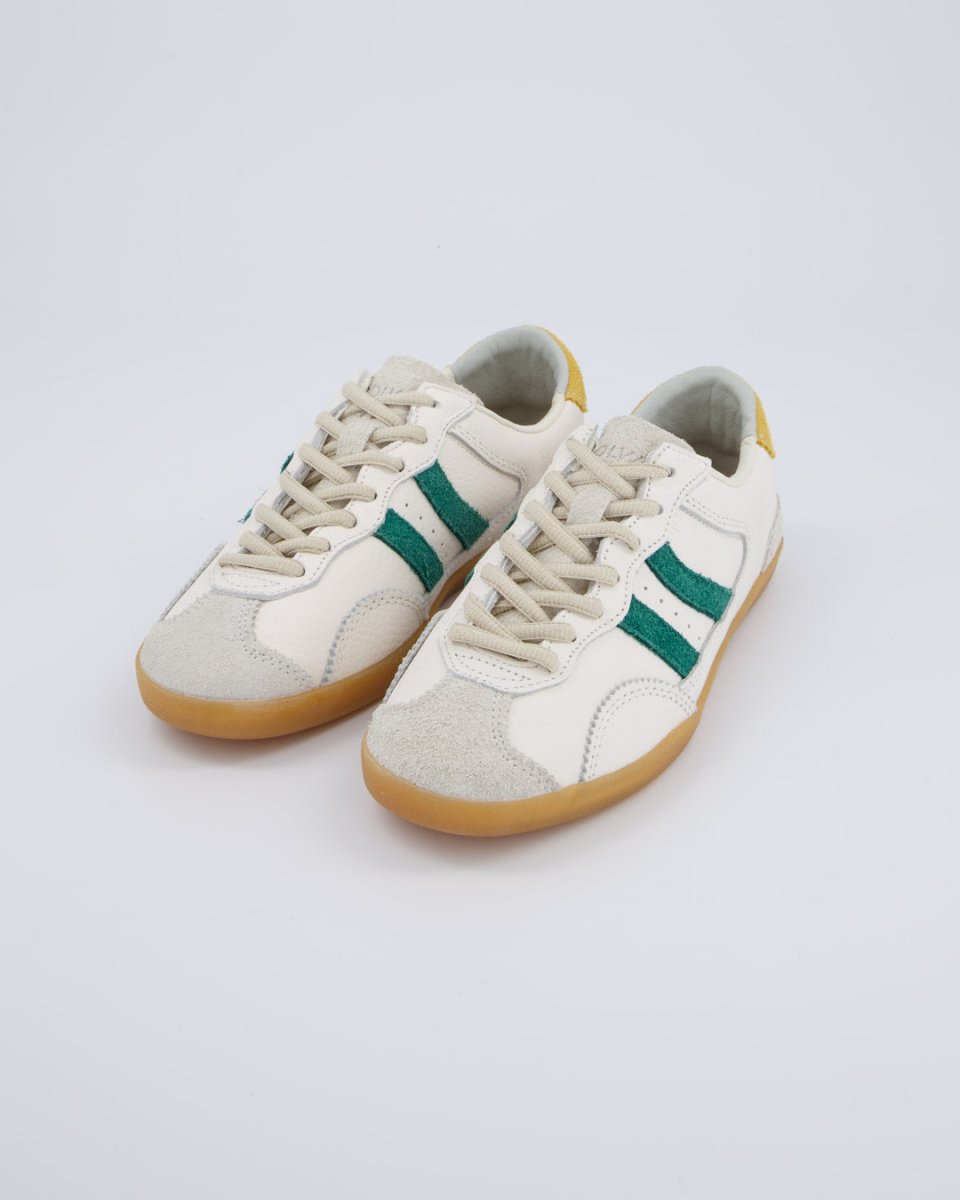 Coolway Kizuna White Leather Mujer Zapatillas