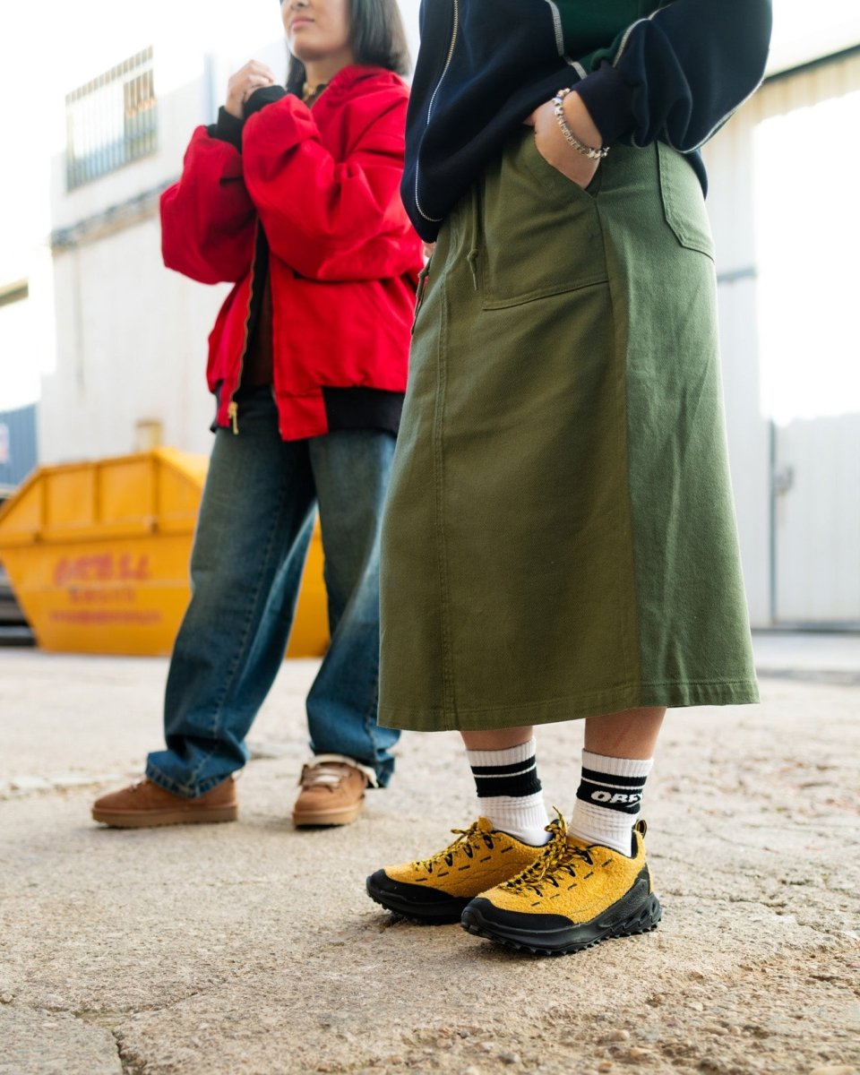 Falda Obey Marion Utility Verde Mujer